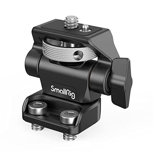 SmallRig Monitor Mount Swivel 360° and Tilt 180° Adjustable Bracket with 1/4"- 20 Screws for 5" and 7" Monitor - style: 1/4"- 20 Screws