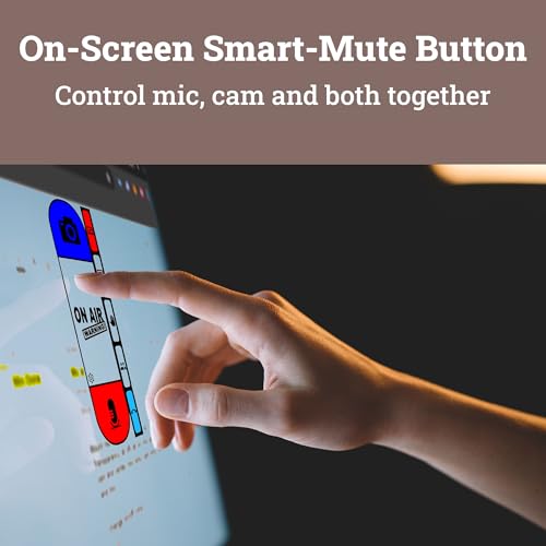 Busy Light for The Office, Zoom, Streams Meet, Webex, etc., Mac & PC - style: Vertical