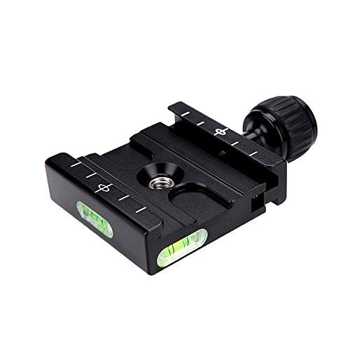 Aluminium 50mm Quick Release Plate QR Clamp Fits Arca-Swiss Standard for Tripod Ballhead