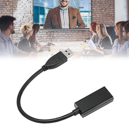 USB3.0 to HDMI Multimedia Interface Adapter Video Adapter Converter | HD Multimedia Interface, Video Adapter Converter, For Desktop, For Laptop, PC, Monitor