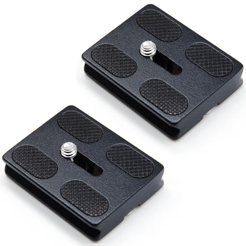 Tripod Quick Release Plate PU-50 Arca Plate with 1/4 Inch Screw for DSRL/BallHead/Camera in a Universal Standard