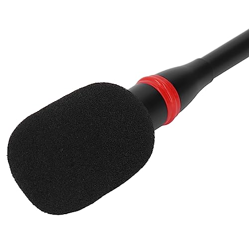 Gooseneck Microphone , Flexible 3 Pin High Plasticity Podium Microphones 16 . 5 Inch with Power Indicator for Meeting Rooms for Government Lecture Halls