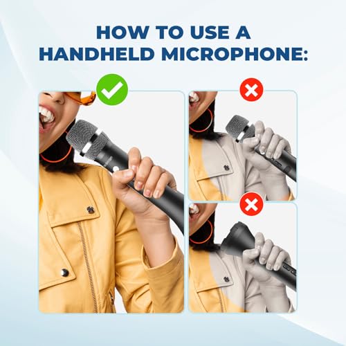 Bluetooth Microphone Wireless Voice Amplifier With 3 Sound Effects H9 | Professional Intelligent Handheld Mic Speaker, 15W Microphone with Built in Speaker for Karaoke Teaching Singing Speaking