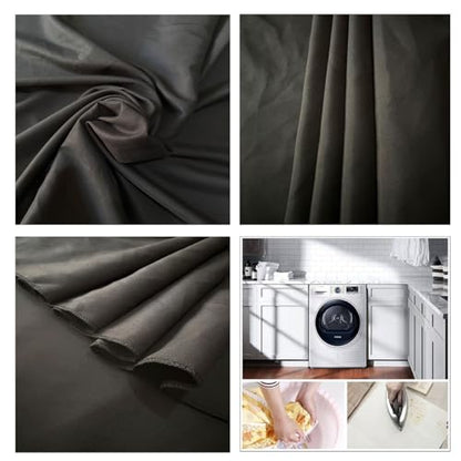 Black Backdrop for Photography Durable Fabric Background Photo Backdrop Video Photography Studio (10x7ft, Black) - color: Black, size: 10x7ft