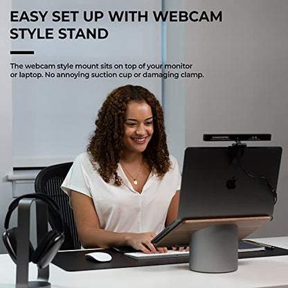 HumanCentric Video Conference Lighting - Webcam Light for Streaming, LED Monitor and Laptop Light for Video Conferencing, Zoom Lighting for Computer, Upgrade Light for Zoom Meetings, Single Kit - size: Single Kit