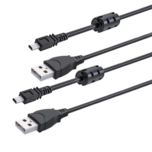 2 Pack Replacement USB Camera Data Cord for Fujifilm X10, X20, XF1, FinePix S4500 S4200 JX650 JX660 JX675 JX680 AX385 AX500 AX510 AX550 J100 J26 J27 J28 J29 J30 J32 J35 Charger Charging Cable & More - style: 2 Pack