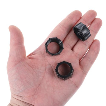 4 PCS Car Phone Mount Replacement Parts, Tightening Nut for Replacement Car Mount Screw-On 17mm Tightening Nut Ball Fixed Adapter Head Bracket Holder Ring for DVR Camcorder Wireless Charger