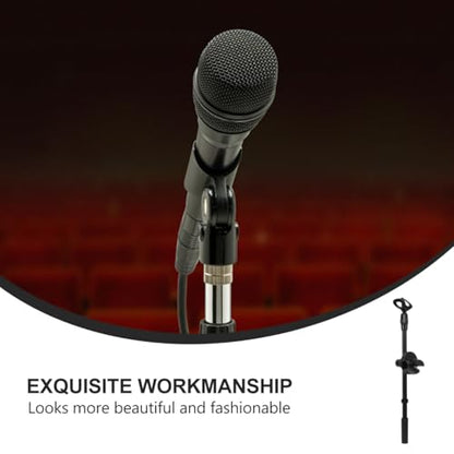 Adjustable 16.53" Metal Mic Boom Arm Clamp – 360° Rotatable Desk Mount for Studio Recording, Podcast & Streaming