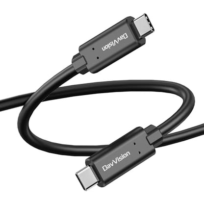 USB C Fiber Optic Cable 16.4FT Bidirectional Transmission, 10Gbps&PD 60W USB 3.2 Gen2 Tether Cable for Canon/Sony/Nikon,Ultra Slim & Soft for 4K Camera,Webcam,VR/AR,Video Conference - size: 16.4FT