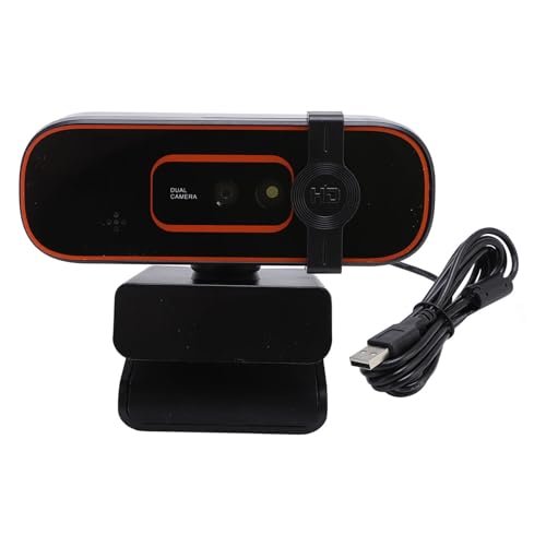 XUMIUZIY 1080P 30FPS Webcam with Hello, Recognition Webcam with Private Cover, Built in Noise Canceling Microphone, Autofocus Computer Camera, HD USB Web Cam