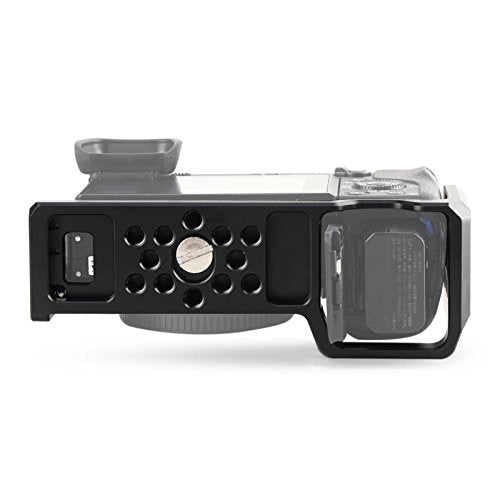 SmallRig Camera Cage only for Sony A6000 A6300 ILCE-6000 ILCE-6300 NEX7, A6000 Cage with 1/4" 3/8" Mounting Points and Built-in Cold Shoe - 1661