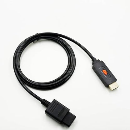 ZUZONG N64 to HDMI Adapter, N64 to Hdmi Converter SNES Converter SNES Adapter, SNES/NGC to HDMI Support 16:9/4:3 Conversion Plug and Play (New Upgrade