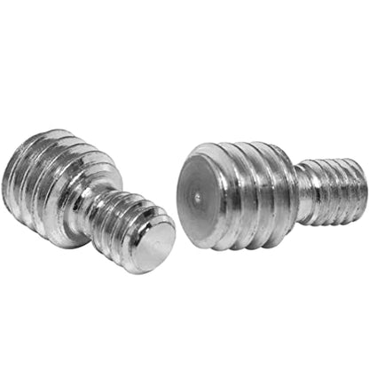 3PCS 3/8 inch Male to 1/4 inch Male Threaded Tripod Screw Adapter, 1/4 inch Male to 3/8 inch Male Double Sides Standard Mounting Thread Converter for Camera Mount