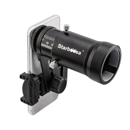 Extendable Scope Phone Adapter with Adjustable Eye Relief | Universal phone adapter; stable alignment; wide compatibility - size: Telescopic Adapter - 33~46mm L