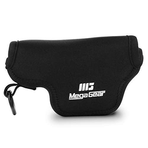 MegaGear Ultra Light Neoprene Camera Case Compatible with Leica D-Lux 7, D-Lux 8, D-Lux (Typ 109) - color: Black, size: One Size