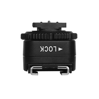 Pixel TF-334 Flash Hot Shoe Adapter for Converting Sony Mi to Canon/Nikon Flash with PC Port