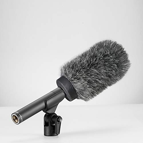 YOUSHARES Deadcat Windscreen for Rode NTG1, NTG2, Audio-Technica AT897 Shotgun Microphones, Wind Muff Up to 5.5" Long - color: NTG1/2 Shag