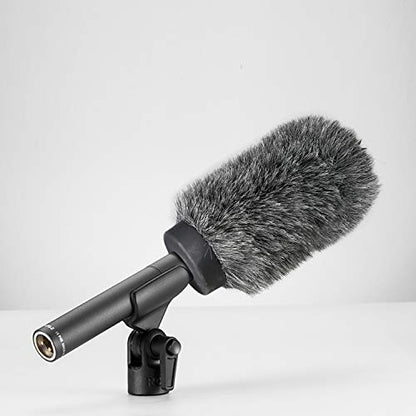 YOUSHARES Deadcat Windscreen for Rode NTG1, NTG2, Audio-Technica AT897 Shotgun Microphones, Wind Muff Up to 5.5" Long - color: NTG1/2 Shag