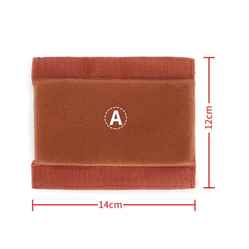 4-Pack Camera Bag Case Insert Partition Divider Separator Pad Protective Lens Camera Bag Dividers Inserts Compatible with Canon Sony etc...