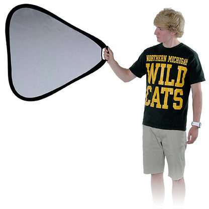 Fotodiox 32in (80cm) 2-in-1 Collapsible Teardrop Reflector Disc - Silver/Gold - color: Silver/Gold, size: 32-Inch