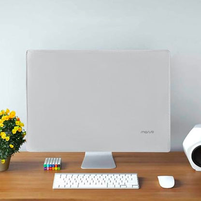 MOSISO Monitor Dust Cover 22, 23, 24, 25 inch Anti-Static Dustproof LCD/LED/HD Panel Case Computer Screen Protective Sleeve Compatible with iMac 24 inch, 22-25 inch PC, Desktop and TV, Gray - color: Gray, size: 22-25 inch