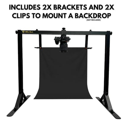 Glide Gear OH100 Professional Metal Overhead Table Top Mount Stand Photography Studio DSLR Video Camera iPhone Top Down Platform - size: OH 100
