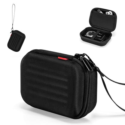 Cwatcun Carrying & Protective Case for Digital Camera with 2 Carrying Ways, Hardshell Lightweight Small Camera Sling Case Compatible with KODAK PIXPRO/Canon PowerShot/Sony DSCW800 DSCW830 - color: Black03