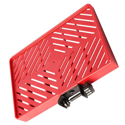 HOMSFOU Live Broadcast Sound Card Holder Sturdy Abs Metal Clamp Mic Boom for Recording