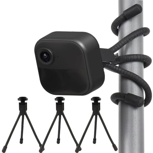 Uogw 3 Pack Flexible Tripod for Blink Outdoor 4 (4th Gen),Blink (3rd Gen) XT3,Blink XT2/XT,Blink Mini/Blink Mini 2, 360° Adjustable for Blink Camera Mount,Attach Your Blink Home Camera Everywhere