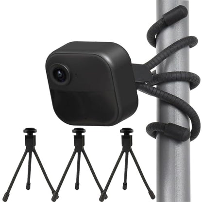 Uogw 3 Pack Flexible Tripod for Blink Outdoor 4 (4th Gen),Blink (3rd Gen) XT3,Blink XT2/XT,Blink Mini/Blink Mini 2, 360° Adjustable for Blink Camera Mount,Attach Your Blink Home Camera Everywhere