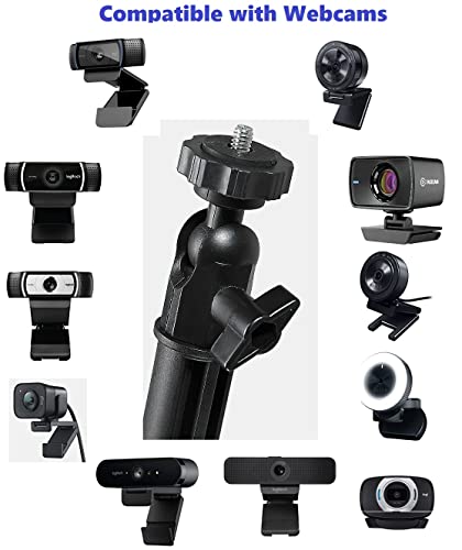 C920s Webcam Wall Mount Ceiling Holder Compatible with Logitech C920s Brio C930e C922x C925e C615 StreamCam,MX-Brio-4K Webcams