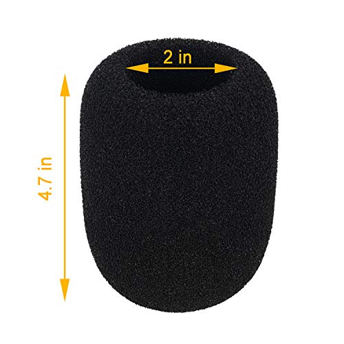 WS2 Microphone Pop Filter/Windscreen Compatible with Rode NT1-A, Procaster, podcaster, NT2-A,K2, NT1000, NT2000and Broadcaster Microphones by SUNMON - size: Rode NT