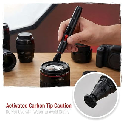 3 Pcs Lens Pen Brush Kit for Cleaning Camera Lenses and Screens Multifunction Lenspen for Photography Optics Screen and Lens Cleaning Tools for SLR and Other Devices