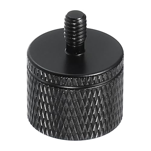 PATIKIL Tripod Screw Adapter 1/4" Female to M4 Male, Tripod Nut Connectors Camera Mount Screw Camera Double Head Converter for Microphone Holder Magic Arm Accessories - size: 1/4" to M4