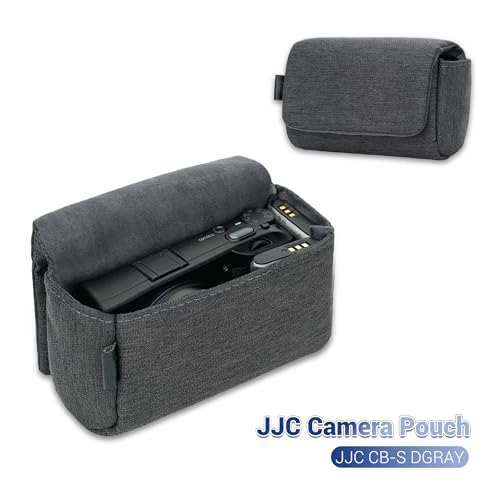 Compact Digital Camera Case Pouch for Canon G7 X G7X Mark III II Ricoh GR IV GR4 HDF Monochrome GR III GR IIIX Sony ZV-1F RX100 VII VA VI V IV III Lumix ZS99 Camera DB-120 Bag with Magnetic Closure