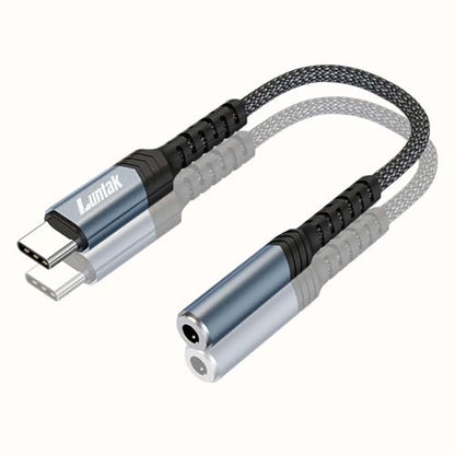 USB C to 3.5mm Headphone Jack Adapter,USB C to Aux Audio Dongle Cable Cord Compatible with iPhone16/15 Plus/Pro/Pro Max,Samsung Galaxy S25/S24/S23/S22/S21/note10/20 Ultra,iPad Pro/Mini,MacBook - style: 1 Pack Adapter