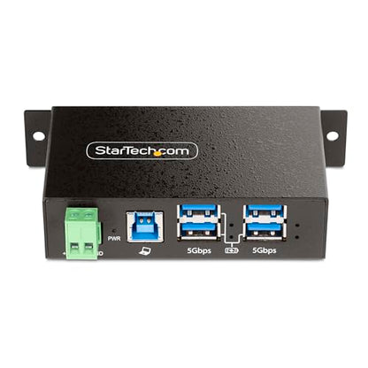 StarTech 4-Port Managed USB Hub 5Gbps, TAA (5G4AINDRM-USB-A-HUB)