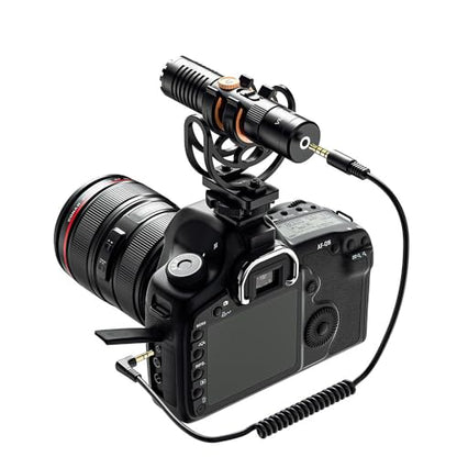COMICA VM10 PRO Shotgun Microphone,USB C Mic for Camera, Smartphone, Tablet, PC.Ideal for Vlogging, Live Streaming,Recoding.Dual-Mode Video USB Shotgun Microphone with Gain Control - size: Comica VM10 Pro