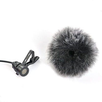 Ruittos 5 Packs Lavalier Microphone Wind Screen Furry Muffs Diameter 1cm Fits Most Lapel Clip Lav. Mini Lapel Microphone Dead Cat Windscreens (5 deadcats) - style: 5 deadcats