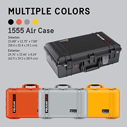 Pelican Air 1555 Case With Foam - Silver - color: Silver, size: With Foam