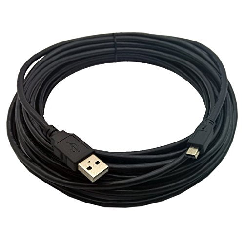 USB2-A-MB-25ST, Premium 25ft USB 2.0 A to Mini B 5 Pin USB Cable