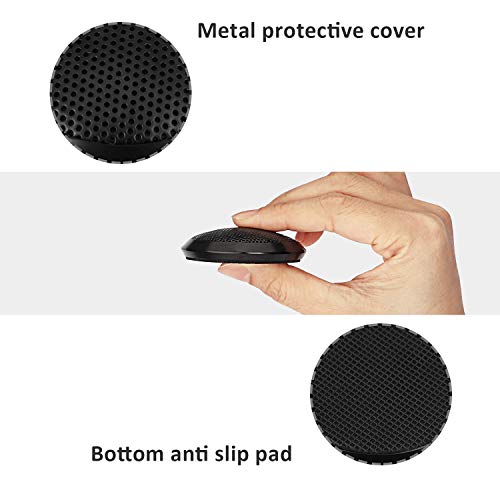 Conference Microphone 3.5mm Desktop Computer Mic for Computer Desktop and Laptop 360° Omnidirectional Condenser Mic for Online Meeting/Class, Skype, Recording, Chatting, Gaming