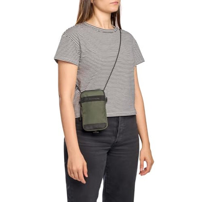 Manfrotto Street Pouch, Smartphone Shoulder Bag, Smartphone Accessories, Phone Case, with Shoulder Strap, for Smartphone with Screen up to 6.8 Inches, Colour Green - size: Small - Pouch
