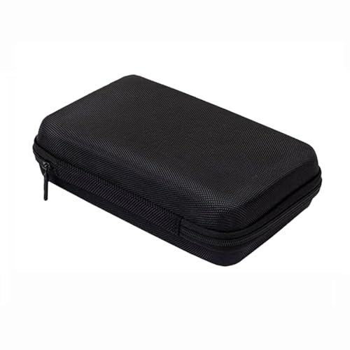 U-KIME EVA Electronics Organizer Case for Cables, Chargers, Earbuds, Black