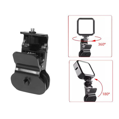 2 Pack Webcam Stand Mount Monitor Clips with 1/4''-20 Screw Phone Light Clip Video Camera Mount Holder for Monitor Top Laptop Screen Video Live Streaming Virtual Meeting Conference Webcams