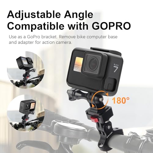 Quick Release Plate Mount Adapter,Easy Setup with 1/4" Screw Tripod Mount Adapter for Go Pro/DJI/Insta360/Sony ZV-1F/Canon G7X Mark III for Tripod/Monopod/Slider (MR63016) - style: MR63016