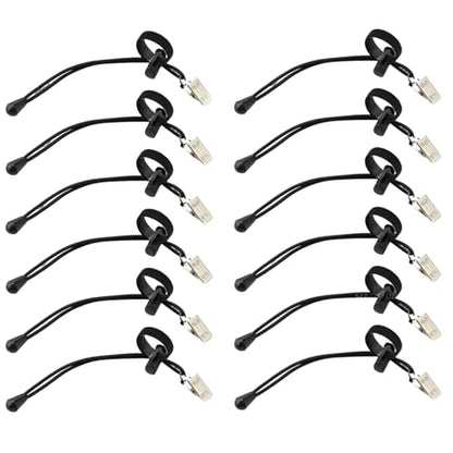Backdrop Clips Holder Background Clamps Stand Photography Cloth Curtain Clips Adjustable Elastic for Photo Video Studio 12pcs