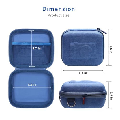 XANAD Hard Case for Sony a6400/a6700/a6100/a6000/a5000/a5100/ZV-E10/ZVE10 II or Fujifilm X100VI / X100V Digital Camera (Blue) - color: Blue