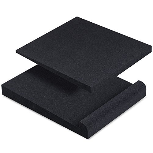 Sound Addicted - Studio Monitor Isolation Pads suitable for 6.5, 7 and 8 Inches Large Speakers | Reduce Vibrations and Fits most Stands - Pair | SMPad 8 - size: for 6''-8'' Speakers