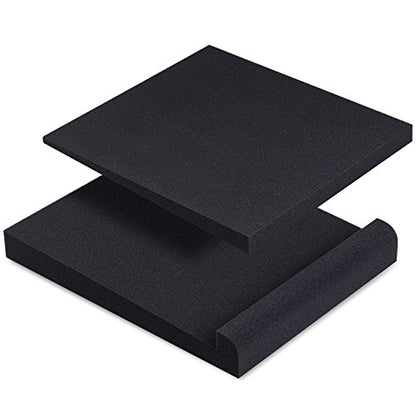 Sound Addicted - Studio Monitor Isolation Pads suitable for 6.5, 7 and 8 Inches Large Speakers | Reduce Vibrations and Fits most Stands - Pair | SMPad 8 - size: for 6''-8'' Speakers